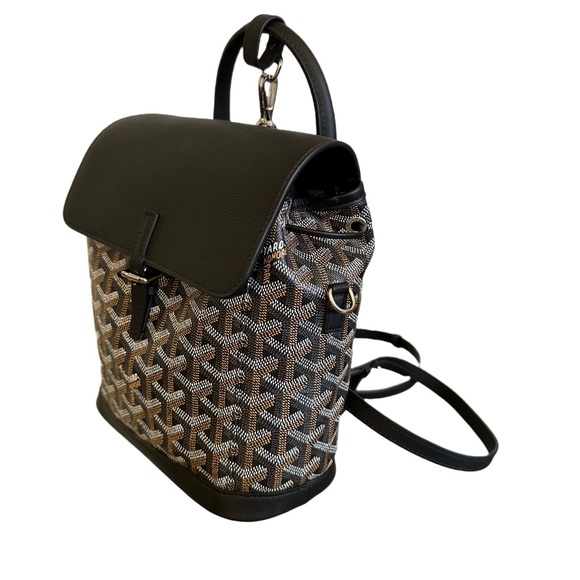 Goyard Calfskin Mini Alpin Backpack Black - Picture 2 of 12